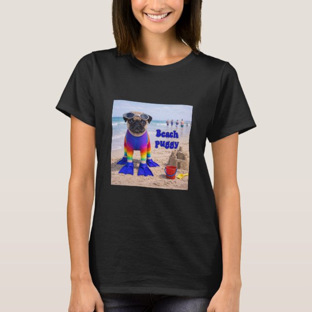 Beach Puggy T-Shirt (Front)