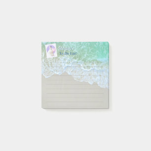 Beach, Rabbit, or Your Photo, Name, To Do List Post-it Notes