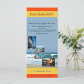 Beach Rack Card (Standing Front)