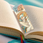 Beach Read Summer Retro Glam Woman Bookmark<br><div class="desc">Dive into your favorite beach read with this glamorous retro styled bookmark featuring a woman in colorful floral swimsuit,  sunglasses and beach hat. It makes a fun bookmark for summer and beyond! The text can be personalized as you wish or ordered as shown.</div>