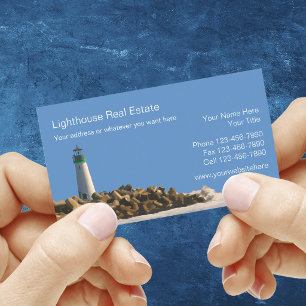 Beach Real Estate Business Cards