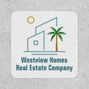 Beach Real Estate Company Custom Coastal Realtor Patch