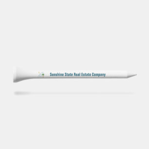 Beach Real Estate Company Custom Realtor Golf Tees