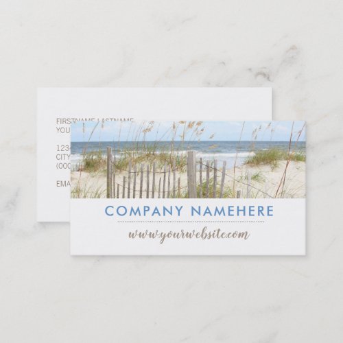 Beach Related Business Cards