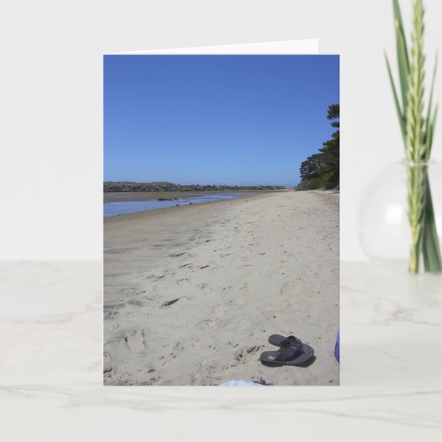 Beach Relaxation Card (Front)