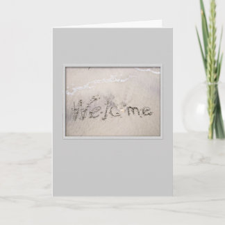 Beach Rentals Welcome Card
