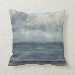 Beach Rise Throw Pillow