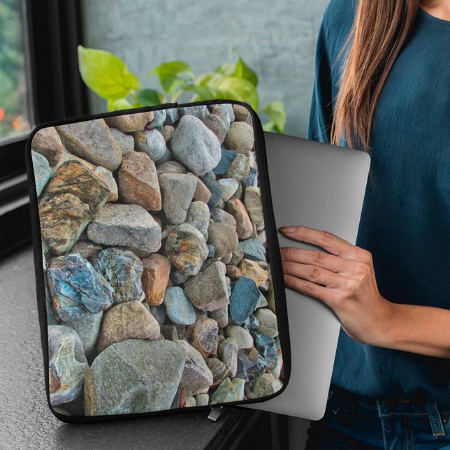 Beach Rocks Laptop Sleeve (Creator Uploaded)