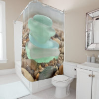 Beach Crabs Sea Life Shower Curtain, Zazzle