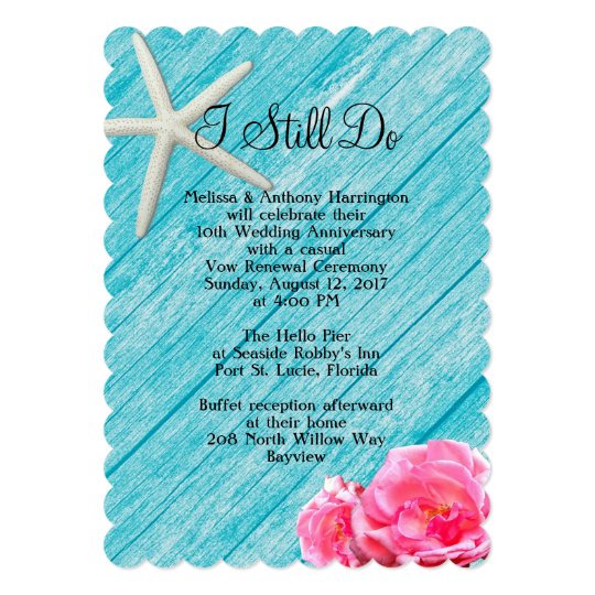 Vow Renewal Ceremony Invitations 7