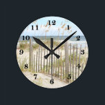 Beach Round Clock<br><div class="desc">Beach</div>