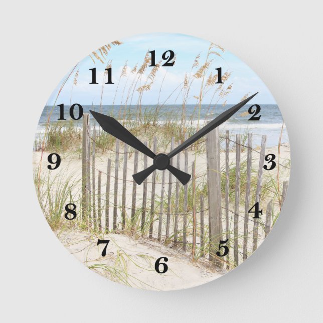 Beach Round Clock (Front)