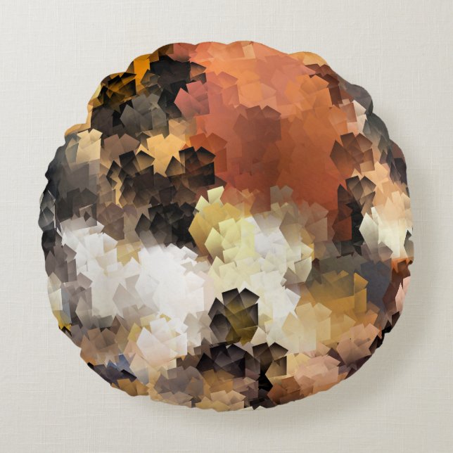 BEACH ROUND PILLOW (Front)