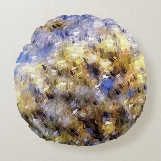 BEACH ROUND PILLOW (Front)