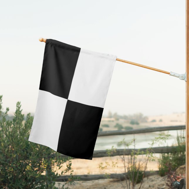 Beach Safety Flag - Surfing Area (Insitu (Back))