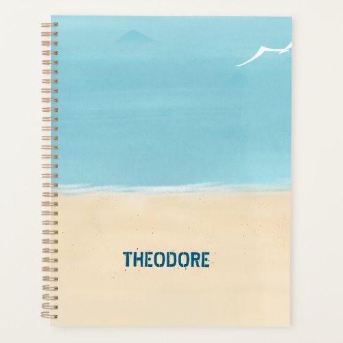 Beach Sand Aqua Planner