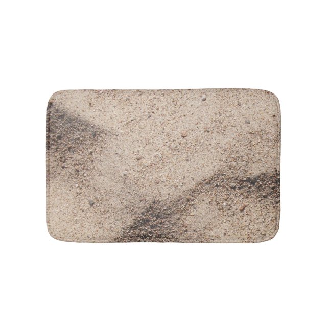 Beach Sand Bathroom Mat (Front)