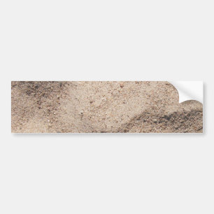 Beach Sand Bumper Sticker