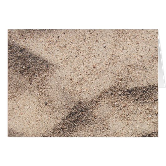 Beach Sand Cards (Front Horizontal)