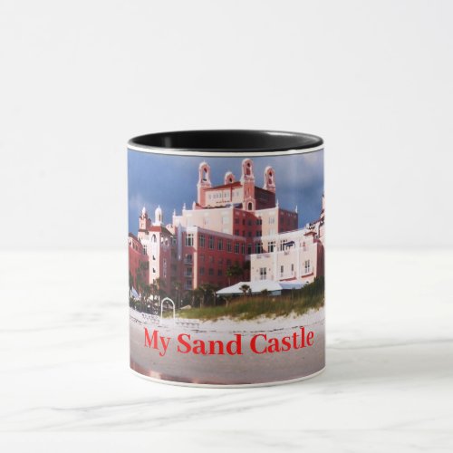 Beach Sand Castle  Mug