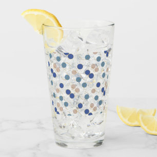 Beach Sand Color Dots Glass