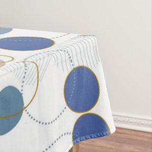  Beach Sand Color Dots Tablecloth