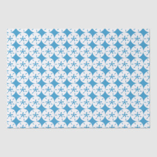 Beach sand dollar tissue paper