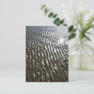 Beach Sand Ripples: Scotland Postcard