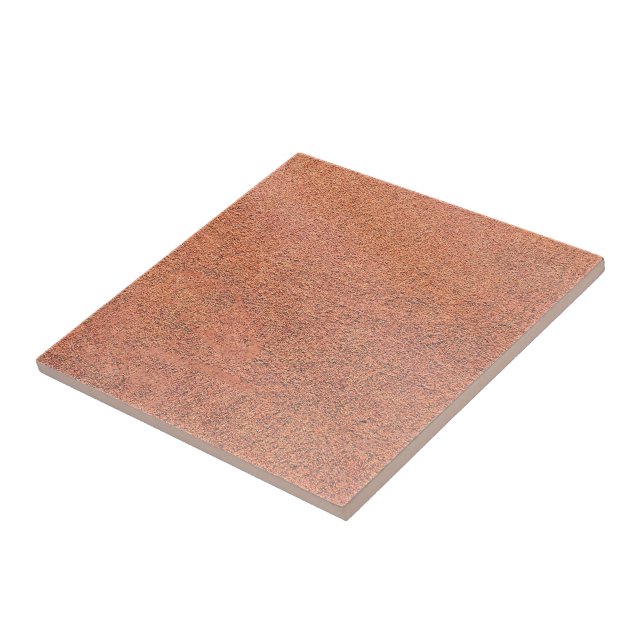 Beach Sand Tan Design Ceramic Tile (Side)