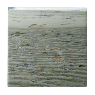 Beach Sand Treasures Ceramic Tile