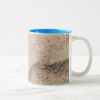 Beach Sand Two-Tone Coffee Mug