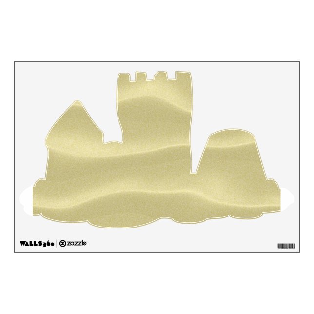 Beach Sand Wall Sticker (Front)