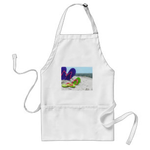 beach sandals adult apron