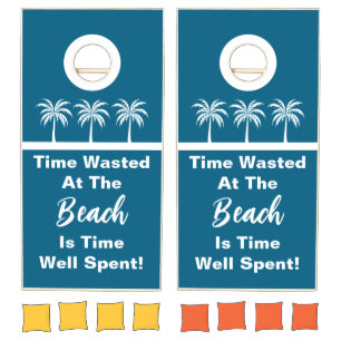 Beach Saying Cornhole Set