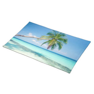 Ocean Maui Placemats and Chargers Palm Trees