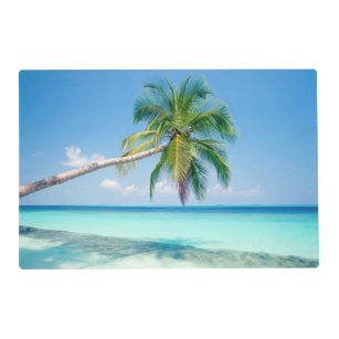 Ocean Maui Placemats and Chargers Palm Trees