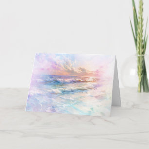 Beach Scene Birthday Card