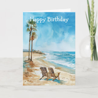 Beach Scene Card