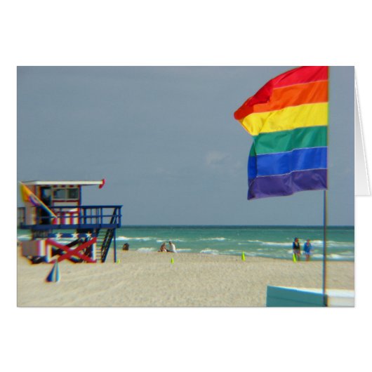 Beach scene cards (Front Horizontal)