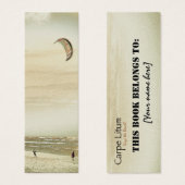 Beach Scene Custom Bookmark (Front & Back)