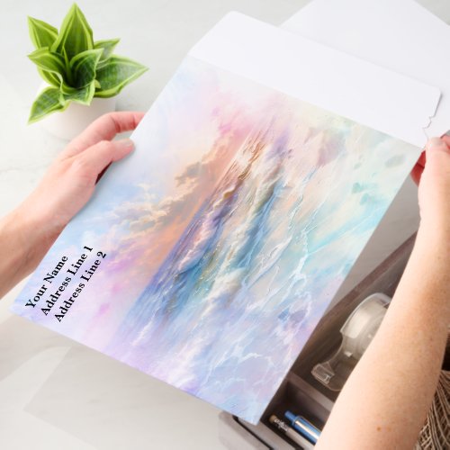 Beach Scene Envelope Mailers