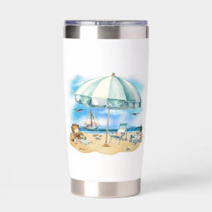 Beach Scene Insulated Tumbler