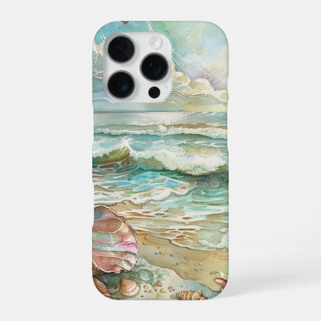 Beach Scene iPhone Case (Back)