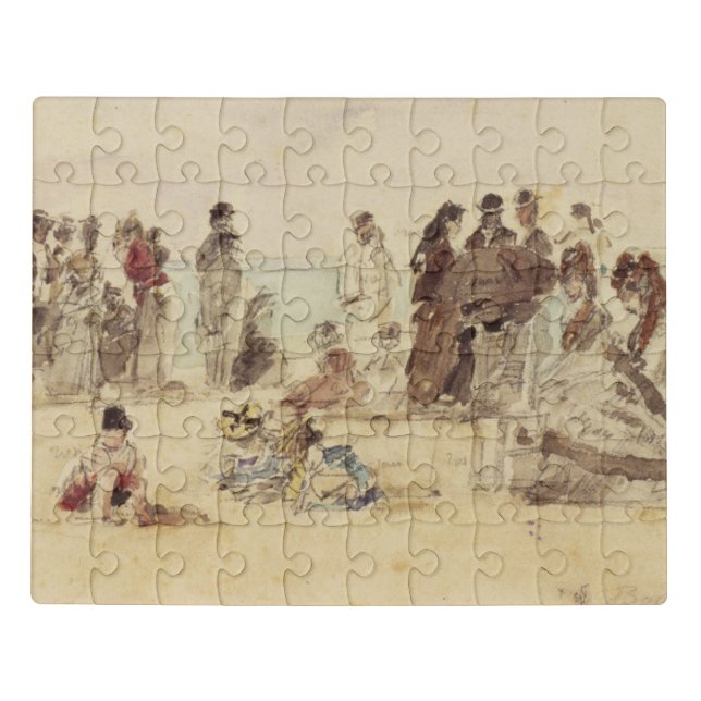 Beach Scene Jigsaw Puzzle (Puzzle Horizontal)