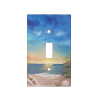 Beach Scene Light Switch Cover