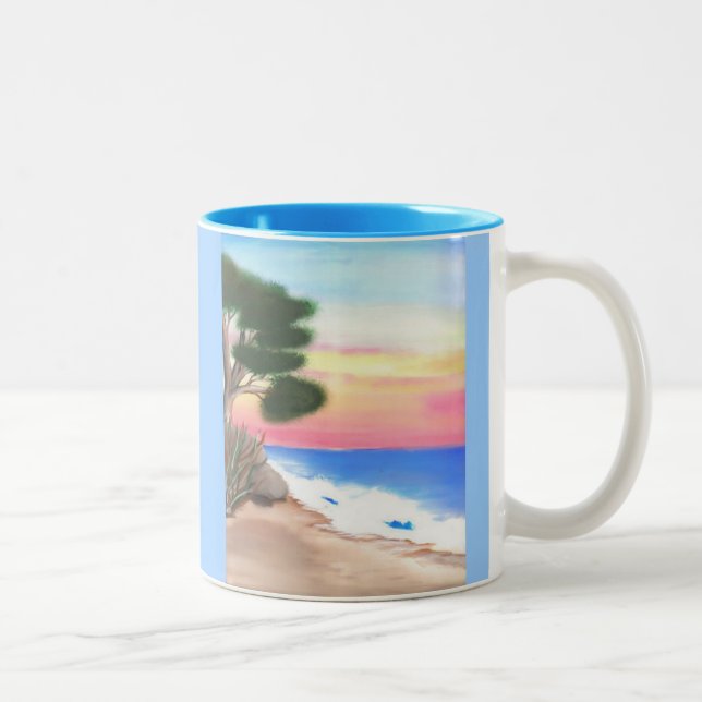 Beach Scene Mug (Right)