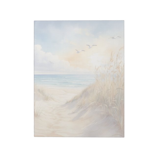 Beach Scene Notepad (Rotated)