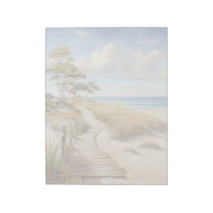 Beach Scene Notepad
