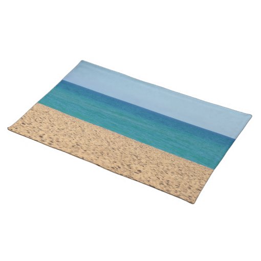Beach Scene Placemats American MoJo Placemat Zazzle