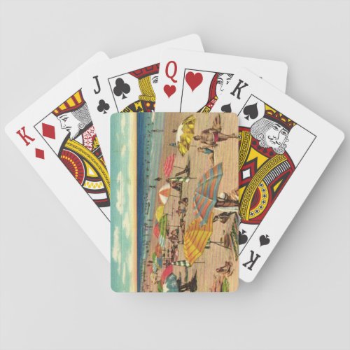 Beach Scene Playing Cards